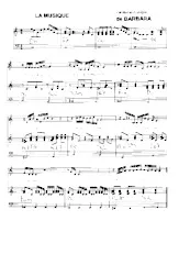 scarica la spartito per fisarmonica La musique in formato PDF