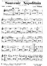 télécharger la partition d'accordéon Souvenir Napolitain (Valse Italienne) au format PDF