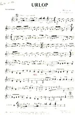 descargar la partitura para acordeón Urlop (Congé) (Polka) en formato PDF