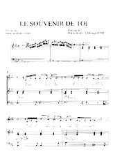 télécharger la partition d'accordéon Le souvenir de toi au format PDF