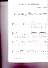 download the accordion score La fête au village (Chant : Bézu) in PDF format