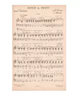 descargar la partitura para acordeón Petit à petit (Boléro) (Piano) en formato PDF