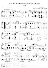 download the accordion score Auf der Heide blüh'n die letzen Rosen in PDF format