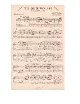 download the accordion score Te quiero asi (Je t'aime ainsi) (Tango) in PDF format