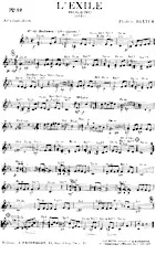 download the accordion score L'exilé (Boléro) in PDF format