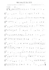 scarica la spartito per fisarmonica Ma vallée du Bès (Valse) in formato PDF