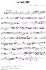 descargar la partitura para acordeón Caballeros (Paso Doble) en formato PDF