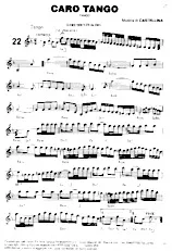 scarica la spartito per fisarmonica Caro Tango in formato PDF