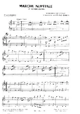download the accordion score Marche nuptiale (1er Accordéon) in PDF format