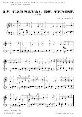 download the accordion score Le carnaval de Venise (Valse) in PDF format