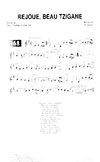 télécharger la partition d'accordéon Rejoue beau tzigane (Play to me Gipsy) (Tango) au format PDF
