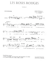 descargar la partitura para acordeón Les roses rouges (Tango) en formato PDF