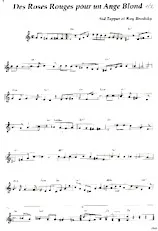 download the accordion score Des roses rouges pour un ange blond in PDF format