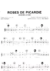 descargar la partitura para acordeón Roses de picardie (Dansons la rose) en formato PDF