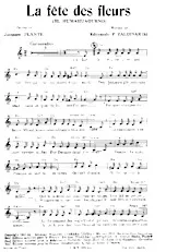 télécharger la partition d'accordéon La fête des fleurs (El Humahuaqueno) (Chant : Tino Rossi) au format PDF