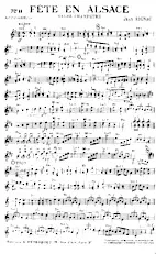 scarica la spartito per fisarmonica Fête en Alsace (Valse Champêtre) in formato PDF