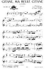 télécharger la partition d'accordéon Gitane ma belle gitane (Gitane) (Tango) au format PDF