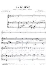 télécharger la partition d'accordéon La bohème (De l'opérette : Monsieur Carnaval) au format PDF