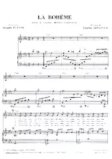 descargar la partitura para acordeón La bohème (De l'opérette : Monsieur Carnaval) en formato PDF