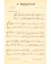 descargar la partitura para acordeón A bagatelle (Valse Musette) en formato PDF