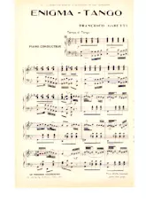 télécharger la partition d'accordéon Enigma Tango au format PDF