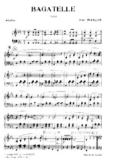 scarica la spartito per fisarmonica Bagatelle (Valse) in formato PDF