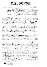 scarica la spartito per fisarmonica Maldonne (Valse Musette) in formato PDF