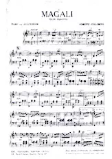 descargar la partitura para acordeón Magali (Valse Musette) en formato PDF