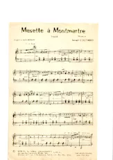 descargar la partitura para acordeón Musette à Montmartre (Valse) en formato PDF