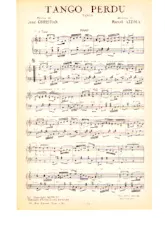 download the accordion score Tango perdu in PDF format