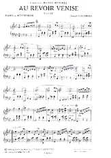 download the accordion score Au revoir Venise (Valse) in PDF format