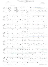 download the accordion score Valse du bonheur in PDF format