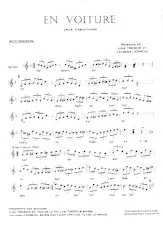 download the accordion score En voiture (Java Variations) in PDF format