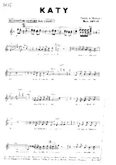 download the accordion score Katy in PDF format