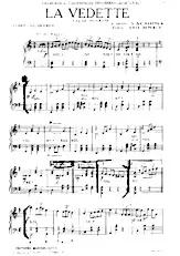 scarica la spartito per fisarmonica La Vedette (Valse Musette) in formato PDF