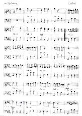 descargar la partitura para acordeón La Bohème (Transcription Manuscrite) en formato PDF