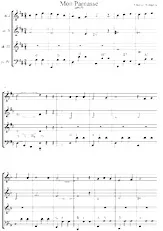 download the accordion score Mon Parnasse (Pour 4 accordéons) in PDF format
