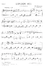 télécharger la partition d'accordéon London 1925 (Danse Moderne) au format PDF