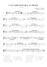 download the accordion score C'est souvent que j'y pense (Boléro Chanté) in PDF format