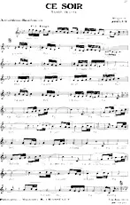 download the accordion score Ce soir (Tango Chanté) in PDF format
