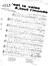 download the accordion score C'est la valse à tout l' monde in PDF format