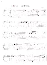 download the accordion score La truite in PDF format