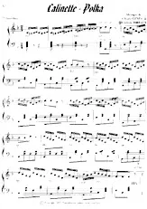 scarica la spartito per fisarmonica Calinette Polka in formato PDF