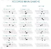 descargar la partitura para acordeón Accords Main Gauche en formato PDF