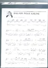 descargar la partitura para acordeón Ballade pour Adeline en formato PDF