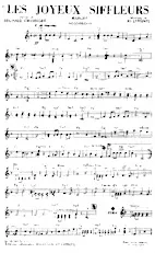 scarica la spartito per fisarmonica Les joyeux siffleurs (Marche) in formato PDF