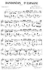 télécharger la partition d'accordéon Bandonéon d'Espagne (Tango) au format PDF