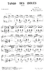 descargar la partitura para acordeón Tango des idoles en formato PDF