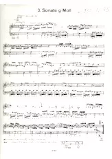 télécharger la partition d'accordéon Sonate en sol mineur (Sonate g Moll) au format PDF