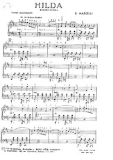 télécharger la partition d'accordéon Hilda (Boléro Rumba) au format PDF